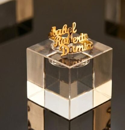 Trinity Glow Name Ring