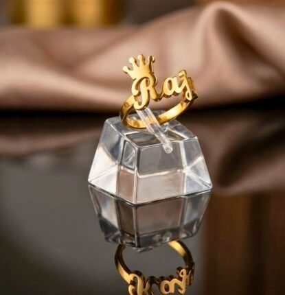 Regal Glow Name Ring
