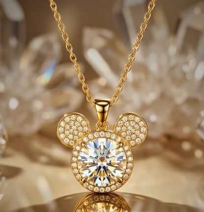 Gem Trio Charm Pendant